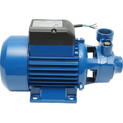 Elettropompa Periferica Breckner Germany Pompa acqua di superficie QB80, 750W, 45L/min, Profondità 50m, 220V, Ghisa, IP54