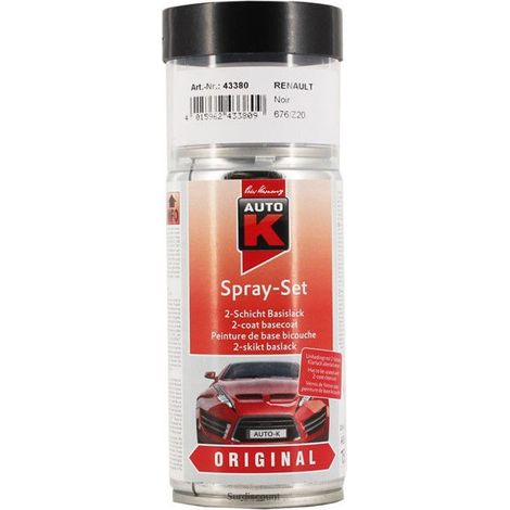 676 NOIR (Bombe Peinture 150 ml). Peinture RENA... (1/4)