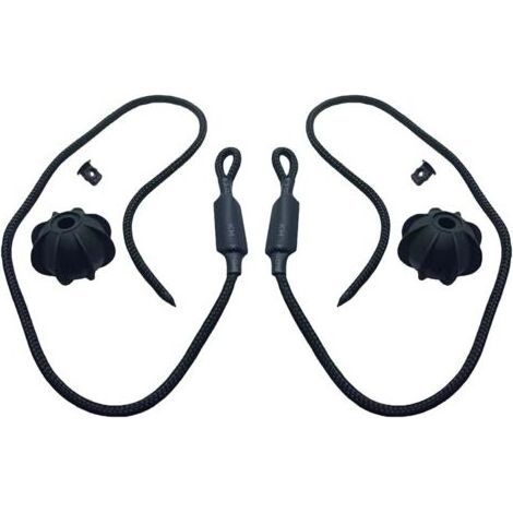 2pcs Voiture Corde De Fixation Universelle Corde De Chaîne De Fixation avec Couvercle De Coffre Serrant avec Corde De Porte-Bagages Arrière Garde-Boue avec Petite Boule pour Coffre De Voiture (1/5)
