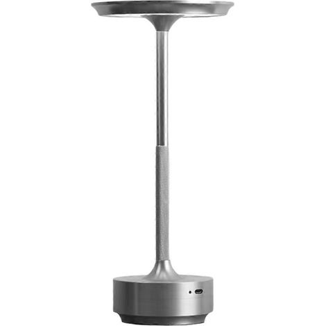 Lampe de table LED sans fil pour restaurant ou bar, avec variateur d'intensité, portable, rechargeable et tactile, lampe de lecture pour chambre, C (1/4)
