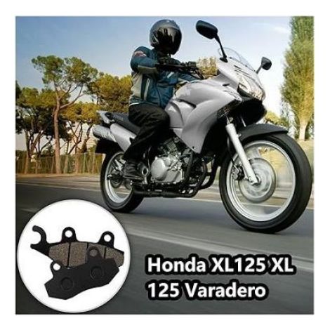 Plaquettes de frein avant Honda - Ajustement parfait Réduction usure disque - Honda XL125 VT125 CBF 250 - Avant (1/5)