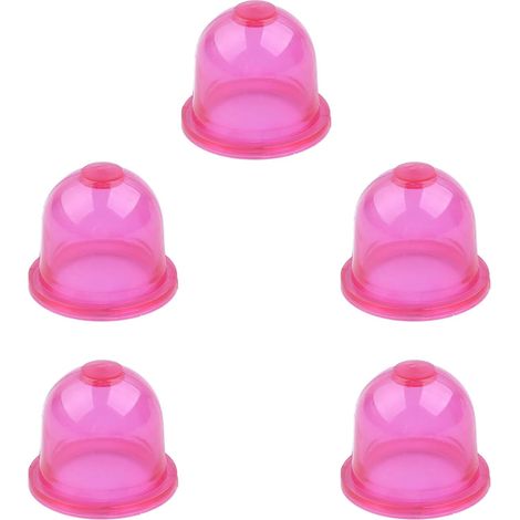 Pack of 5 Air Purge Primer Bulb Pump for Husqvarna 125BT 128LD, for Stihl Poulan Craftman Weedeater Murray Bolen String Trimmer Blower Craftsman Hedge Trimmer (1/5)