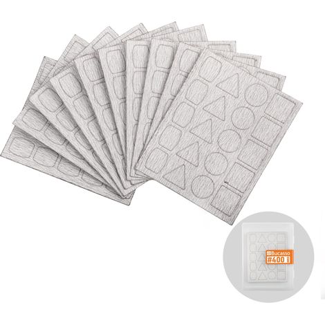 Papier de verre pour ponceuse à stylo PLH-1000, PLH-2000, 180 grains, 10 pièces avec chaque 20 tampons (400) (1/5)
