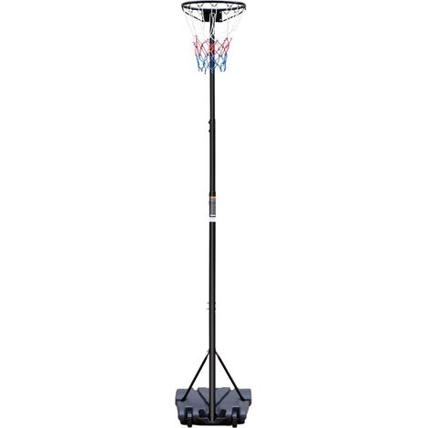 Panier de basket portable-hauteur réglable 259-305 cm-sans panneau-intérieur/extérieur-enfants/adultes-55x74x305(cm) (1/5)