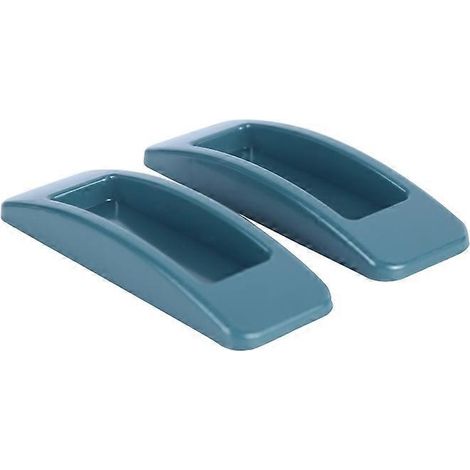 Poignée de porte coulissante autocollante bleue (lot de 6) - Poignée auxiliaire de cuisine (1/5)