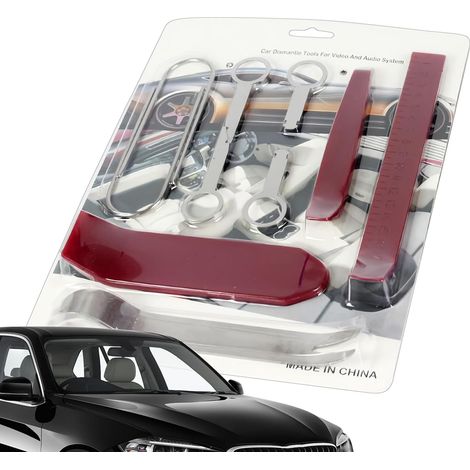 Outils de Retrait de Panneaux de Voiture, kit d'outils pour enlever Les moulures de Voiture Set de leviers de précision Anti-Griffe ergonomiques pour Tableau de Bord et Tapisserie (1/5)