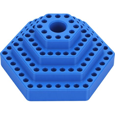 Organisateur d'embouts PLA en forme d'échelle, support de rangement à 103 trous pour embouts hexagonaux à fente Pentalobe. (1/5)