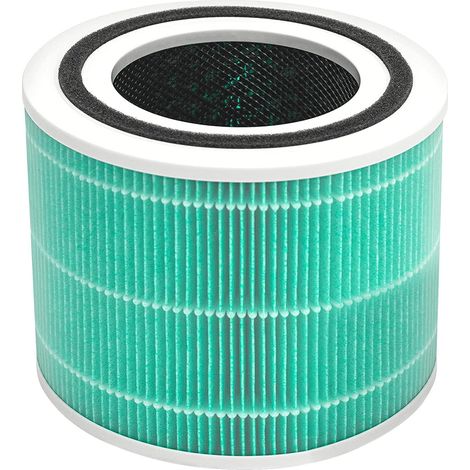 Core 300-Ersatzfilter, bestehend aus H13-HEPA-Filter, Aktivkohlefilter und Vorfilter für Core 300-Luftreiniger