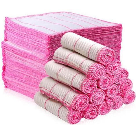 10 Pcs Lavables Chiffon, Ecologique Eponge en Microfibre pour Poêlons Antiadhésifs Poêles Pots (1/4)