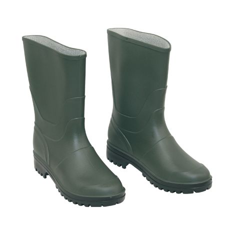 STIVALI PVC VERDI TRONCHETTO 46