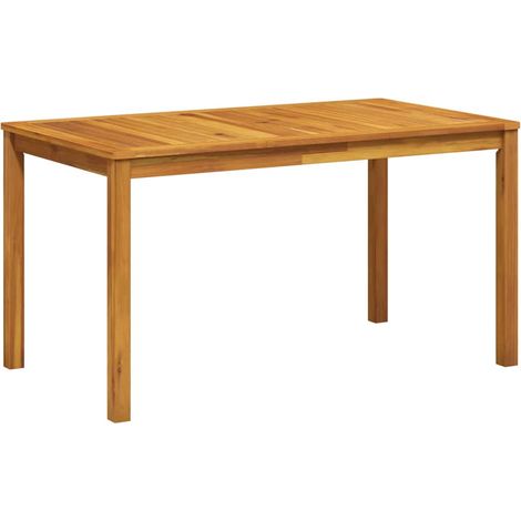 Maison Exclusive - Gartentisch 140x80x74 cm Massivholz Akazie