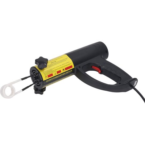 Chauffeuse à induction électromagnétique 1500W pour vis et écrous rouillés, dégrippage rapide, pistolet chauffant portatif, prise UE 220V 8A (1/5)