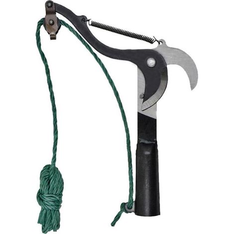 Sécateur extensible noir - Avec corde pour les grands arbres (1/5)