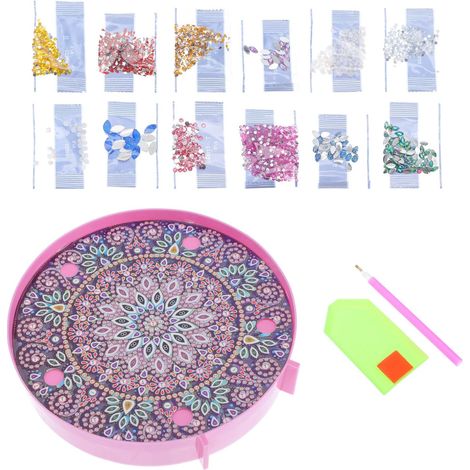 Veilleuse Licorne LED Décorative en Plastique de Diamant pour Table de Chevet Éclairage D'ambiance Chaude, Décoration Lumineuse pour Chambre D'adolescente (1/5)