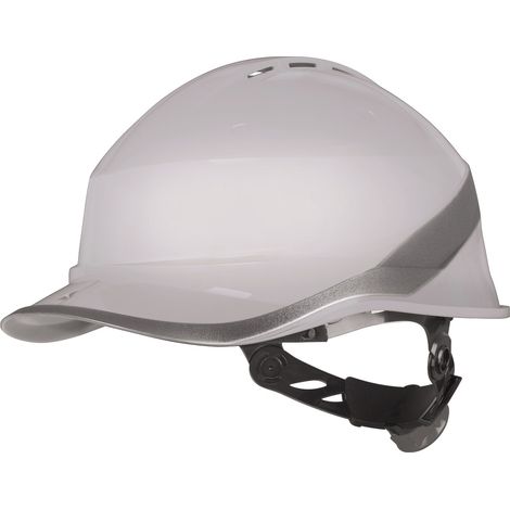 Casque de chantier ventilé Delta Plus Diamond VI WIND - blanc