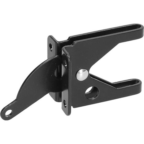 Verrou de portillon de clôture avec corde, loquet de barrière extérieure, petite serrure à corde pour portail de jardin (1/5)