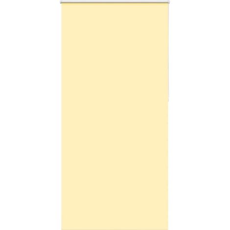 Verdunkelungsrollo Gelb 115x210cm Stoffbreite 110,7cm Polyester