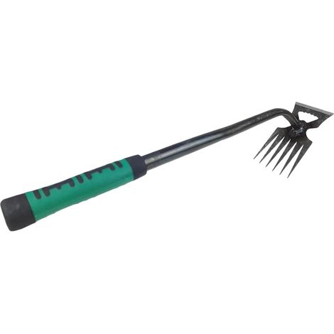 Désherbeur Manuel,Arrache Pissenlit,Outil De Désherbage Manuel,Arrache Mauvaise Herbes,Désherbage Outil,Désherbage Rapide,6 dents (1/5)