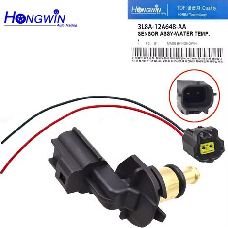 Convient pour le capteur de température de liquide de refroidissement Ford 3L8A-12A648-AA (1/5)