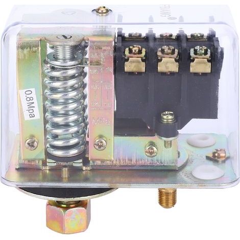 Contrôleur de pression d'air Transparent triphasé 380V 8KG, interrupteur GYD20, accessoire mécanique pour FBANG (1/5)