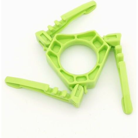 Green Non-Slip ABS Gas Cartridge Holder, Foldable Gas Stove Stand, Cartridge Holder, Versatile and Portable Tripod for Camping, Hiking, Picnics and Cooking (1/4)