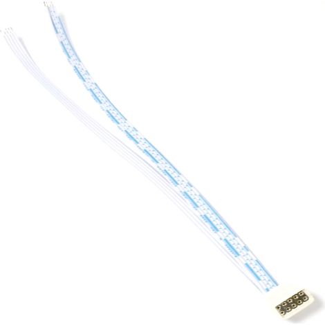 BeMatik - Conector con cable para tira de LED RGB de 3 líneas