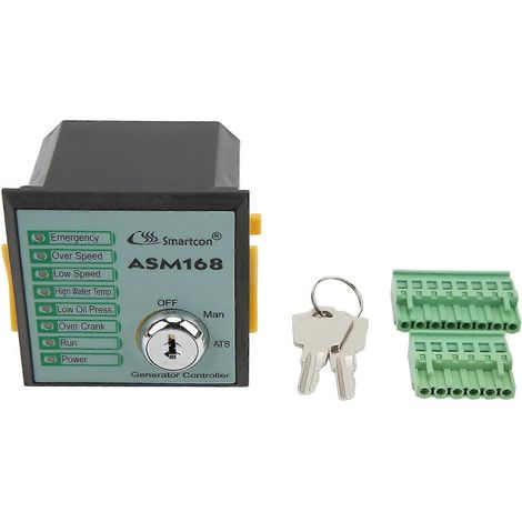 ASM168 Automatisierungs-Steuermodul 60–300 V AC Alarmabschaltung Automatische Dieselgeneratorsteuerung