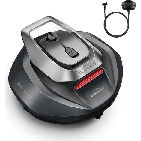 Robot Piscine P10 – Nettoyage Puissant 65 L/Min, Filtre HEPA, Batterie 90 Min, Recharge Rapide, Design Hydrodynamique, Adapté Piscines Granit/Plâtre/Verre (1/5)