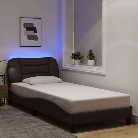 Giroletto con LED senza Materasso Hvar 90x190 cm Tessuto vidaXL (1/5)