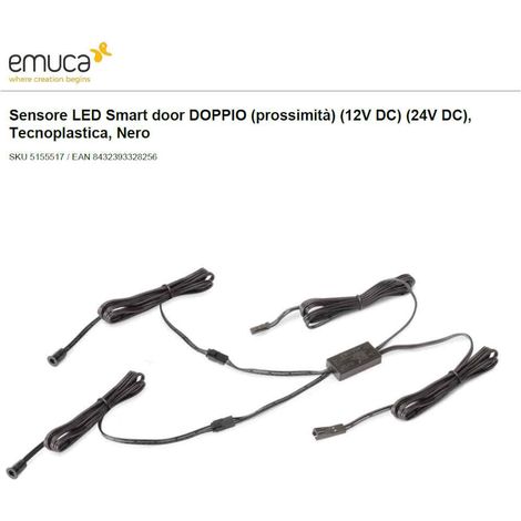 KIT SENSORE LED SMART RETROANTA (PROSSIMITA') DOPPIO PER 2 PORTE EMUCA (1/3)