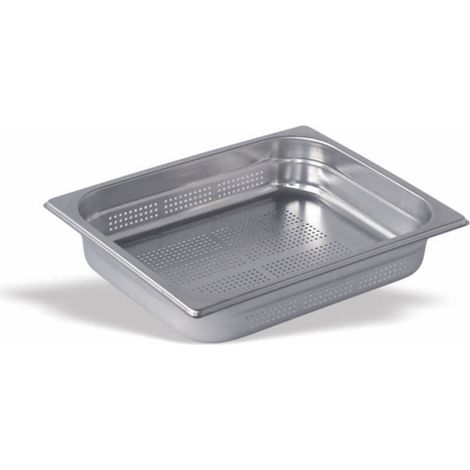 Bac Gastro Inox GN 1/2 Perforé - P 65 mm - Pujadas