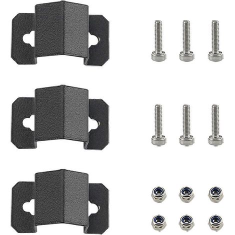 Kit de 3 clips métalliques pour imprimante 3D Prusa i3 LM8UU MK2/MK2S/MK3 - Pièces détachées et kits de réparation (1/5)