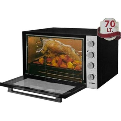 Forno d'appoggio multifunzione 70 litri nero inox LX-9645 (1/4)