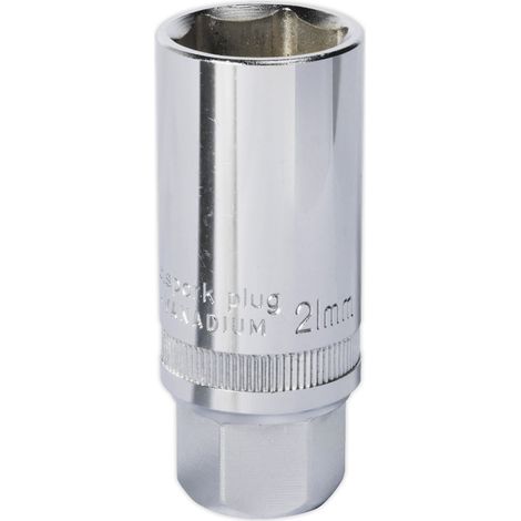 Sealey Magnetic Spark Plug Socket 3/8""Sq Drive 21mm AK6541