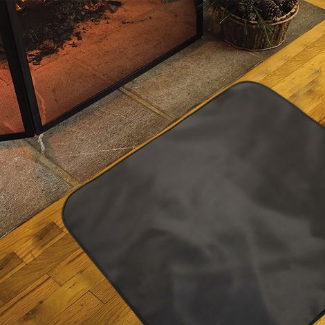 Tapis pare‑feu en silicone 50×100 cm – Résiste à 800°C – Protège barbecue, cheminée et camping‑car des braises (1/3)