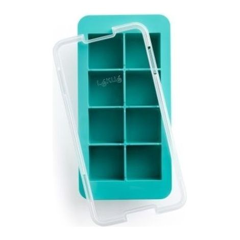 Stampo per ghiaccio lekue xl square ice cube tray 4,5 cm 8 cubetti (1/5)