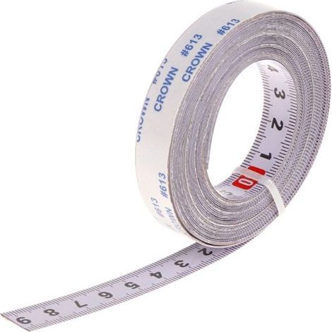 Ruban adhésif de mesure pour scie sur table, règle autocollante précise en acier inoxydable pour atelier de menuiserie. (1/5)