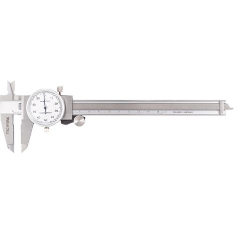 TECWERK Uhrmessschieber DIN 862 150mm Zeigerumdr.1mm TECWERK