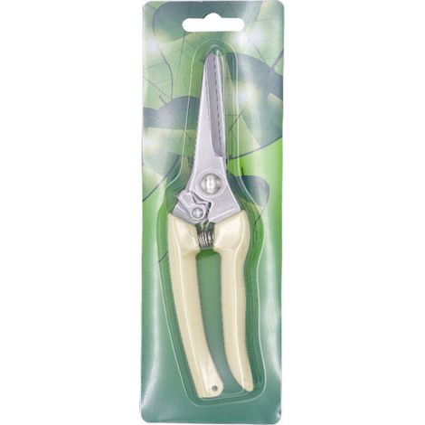 Cisailles de Jardin en Acier Inoxydable à Ressort Élastique Haute Dureté et Sécurité avec Verrouillage (1/3)