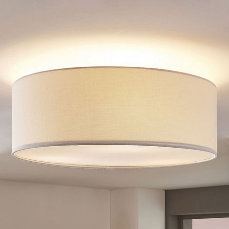 [GEBRAUCHT] B-Ware Lindby Stoff Deckenlampe Mariat Wohnzimmerleuchte Deckenlampe Deckenlicht E27
