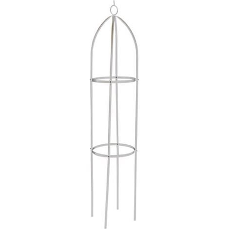 Support à fleurs en fer pour plantes grimpantes, structure extérieure à monter soi-même, pour jardin. (1/5)
