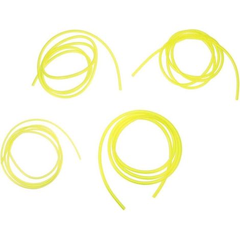 4 pièces Tuyaux Huile Résistants pour Débroussailleuse Durites Essence Flexibles Multi-usages Kit Conduit Carburant Pratique Tondeuse et Tronçonneuse - (1/5)