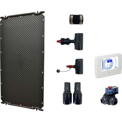 OKU Max Solarabsorber Komplettset 16 m² (11 m² ohne Poolabdeckung) (1/5)