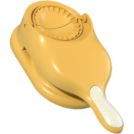 Rouleau à raviolis manuel en PP, presse à pâte à raviolis, moule jaune pour cuisine familiale DIY (1/5)