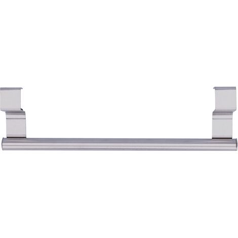 Porte-Serviette Inox Sans Percage Haute Résistance Crochet Adhésif pour Cuisine Salle de Bain Armoire 23,5 cm (1/5)