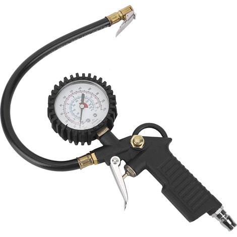 Manomètre de pression des pneus 220 PSI pour camions et motos. (1/5)