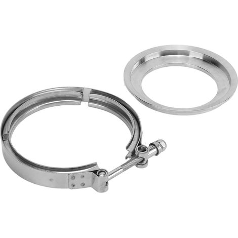 Flangia di riduzione in acciaio inox da 5 a 4 pollici, ricambio per turbocompressori Borg Warner S400 S480 S463 S467 SXE SX T6.