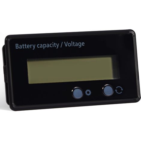 Testeur de capacité de batterie universel avec écran LCD rétroéclairé, voltmètre, moniteur (1/5)