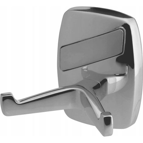 Perchero doble de pared Oregon cromado