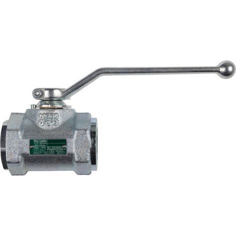 Kugelhahn G1 PN63 Dichtung Teflon Kugel Stahl hartverchromt - 454162 von Weishaupt